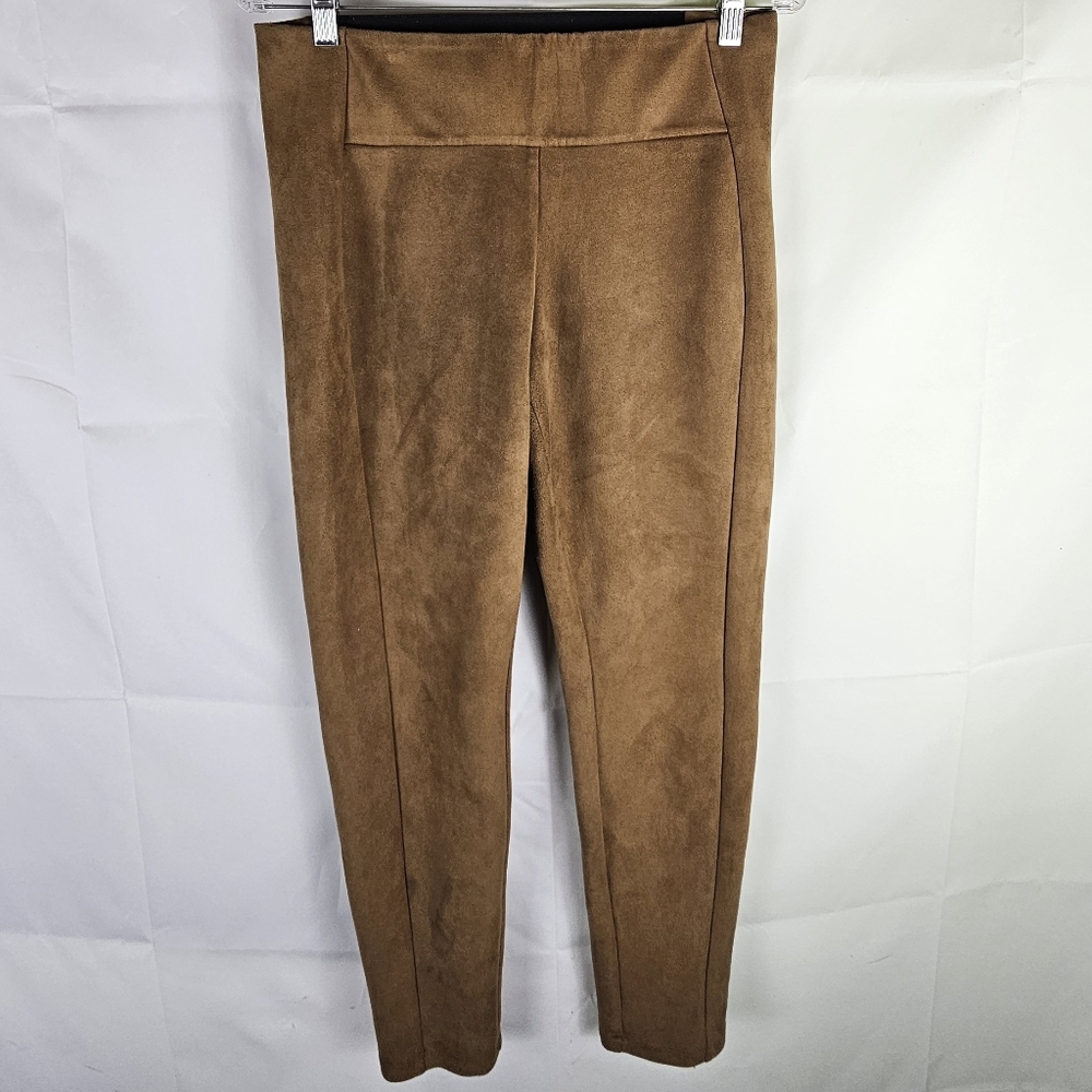 Ricki's Suede Pull-On Office Pants Size M | Work Casual Going Out Minimalist